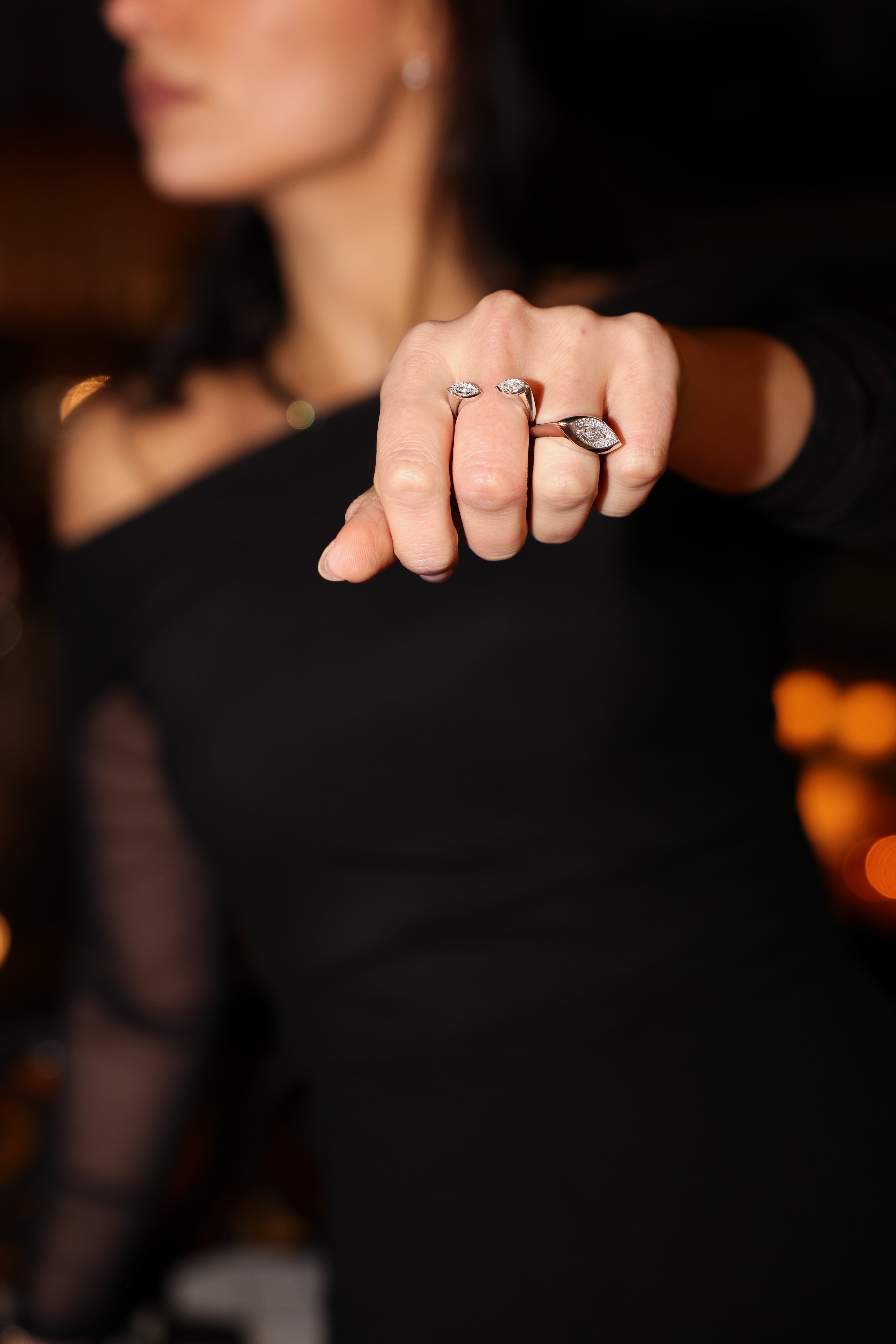Ombré Signet Ring