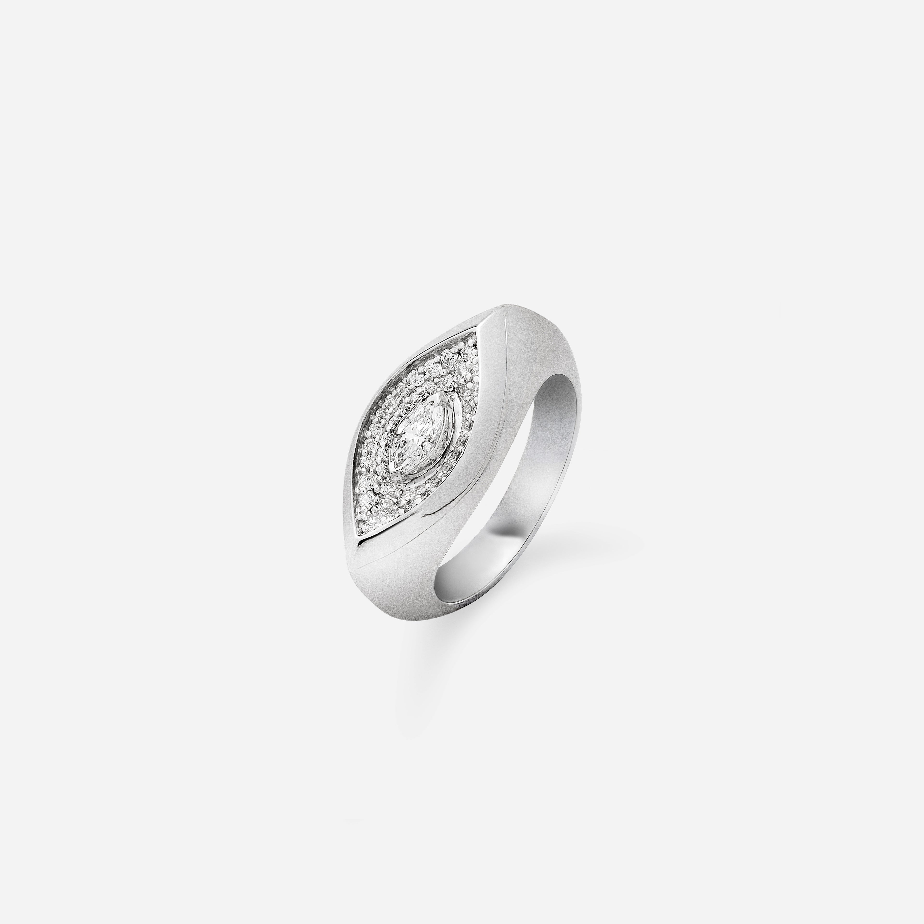 Ombré Signet Ring