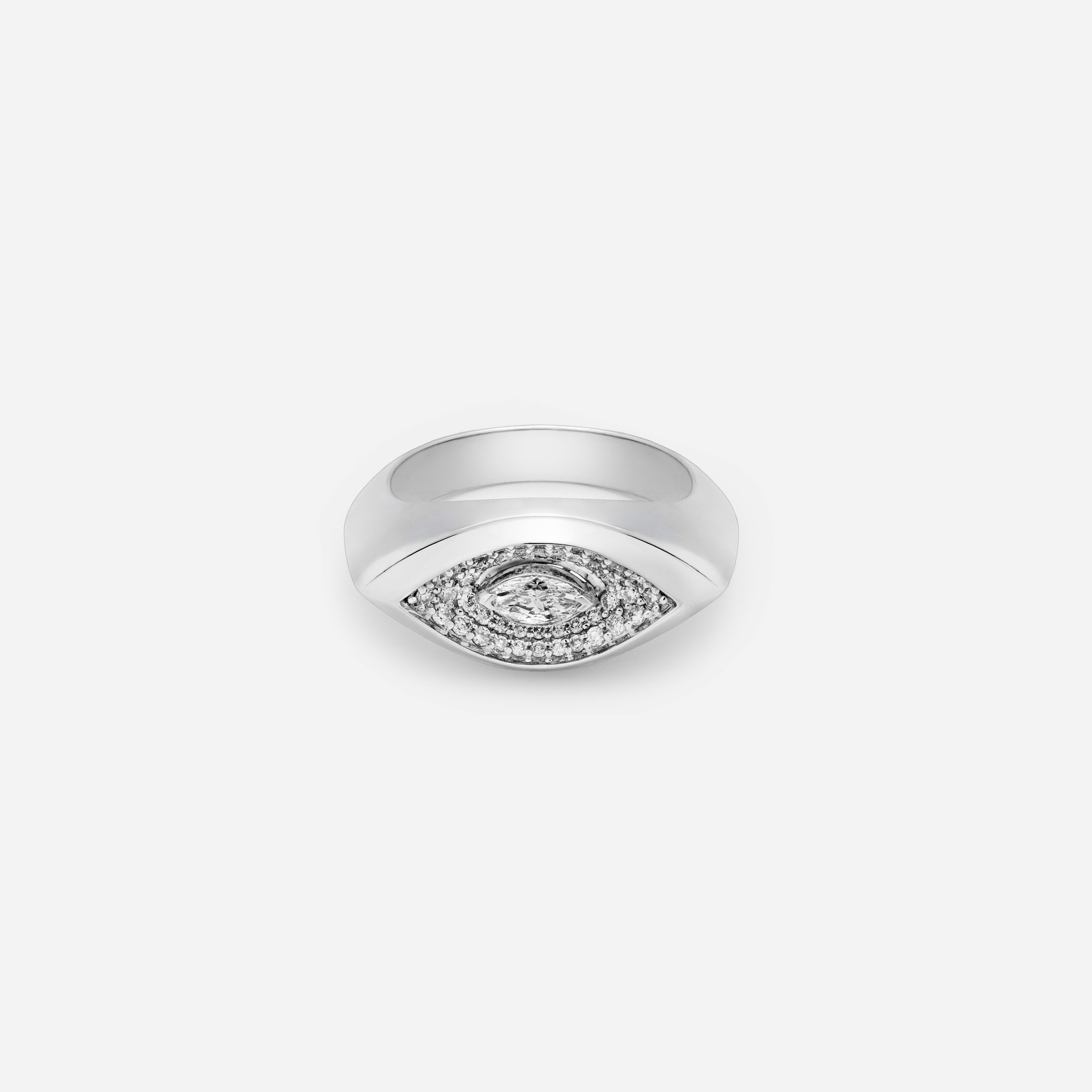 Ombré Signet Ring