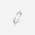 Petit Ombré Ring Pavé