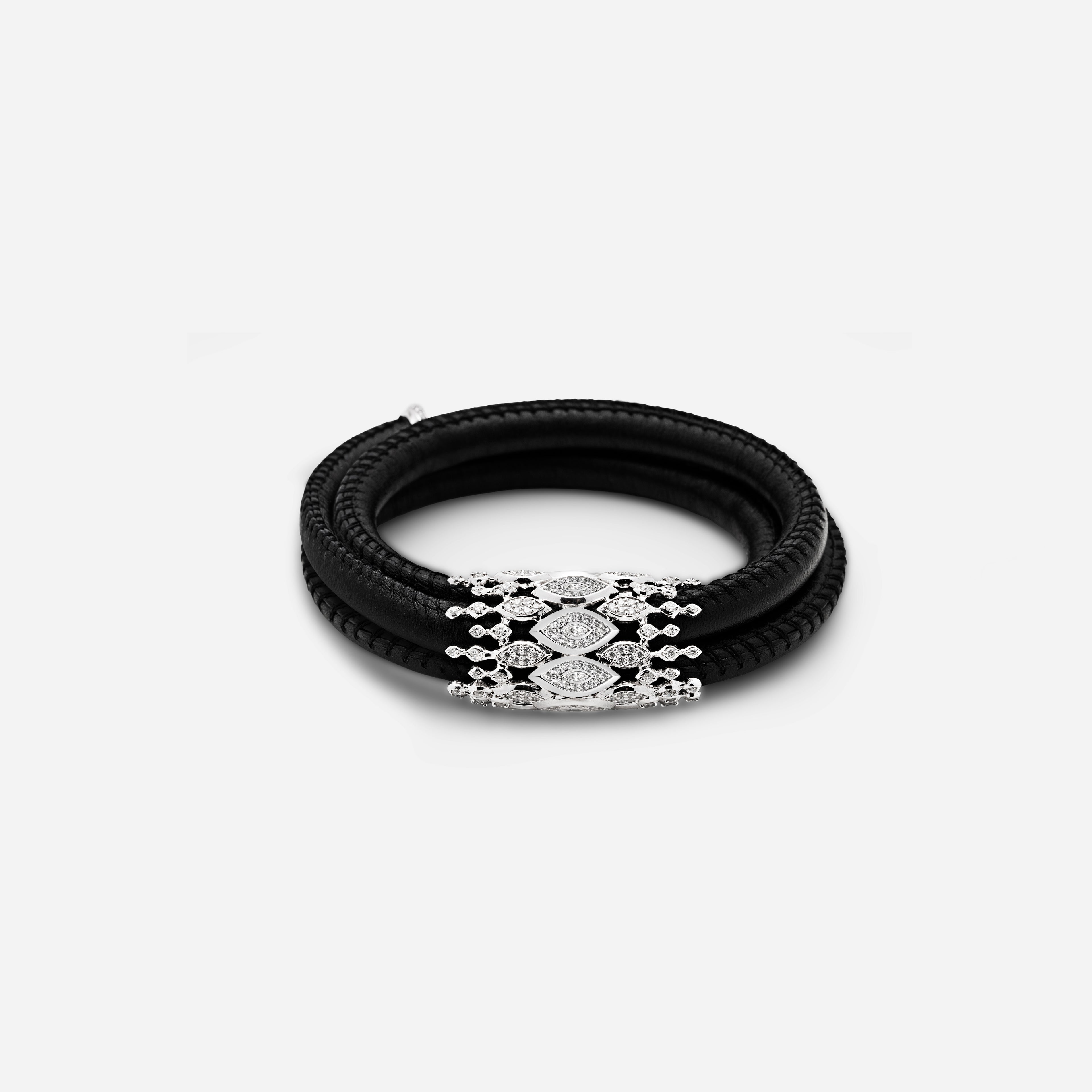 Leather Ombré Bracelet