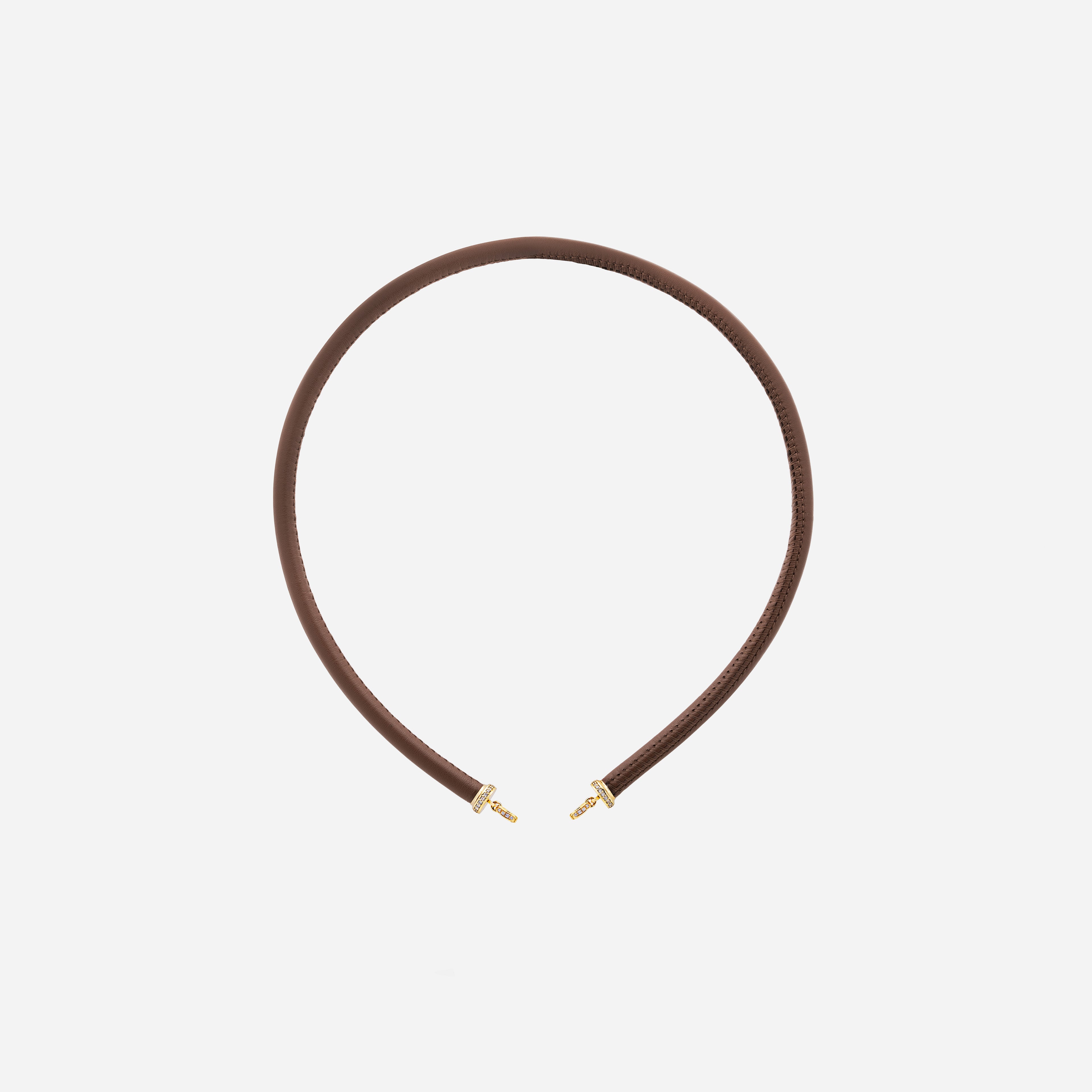 Leather cord with Diamonds