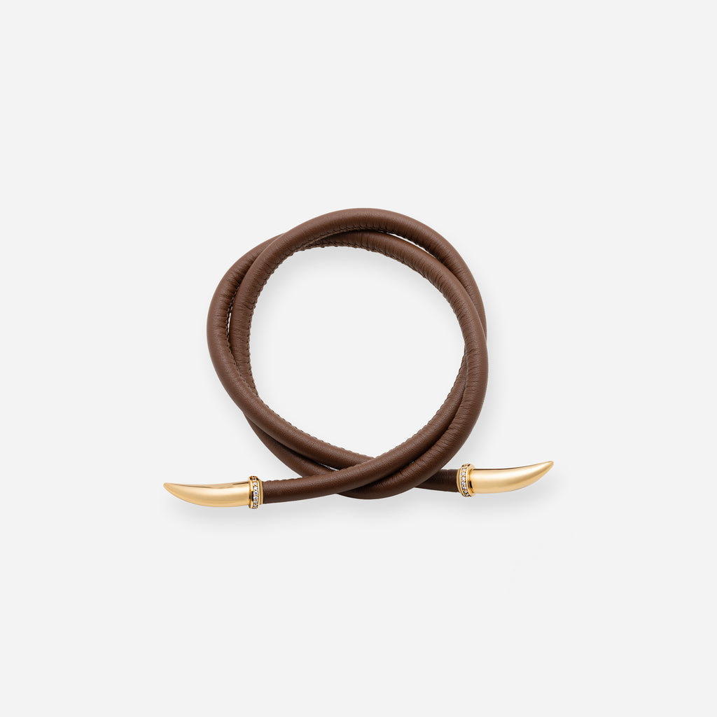Empreinte Leather Bracelet