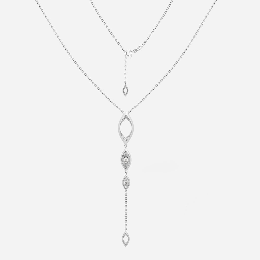 Lariat Ombré Necklace