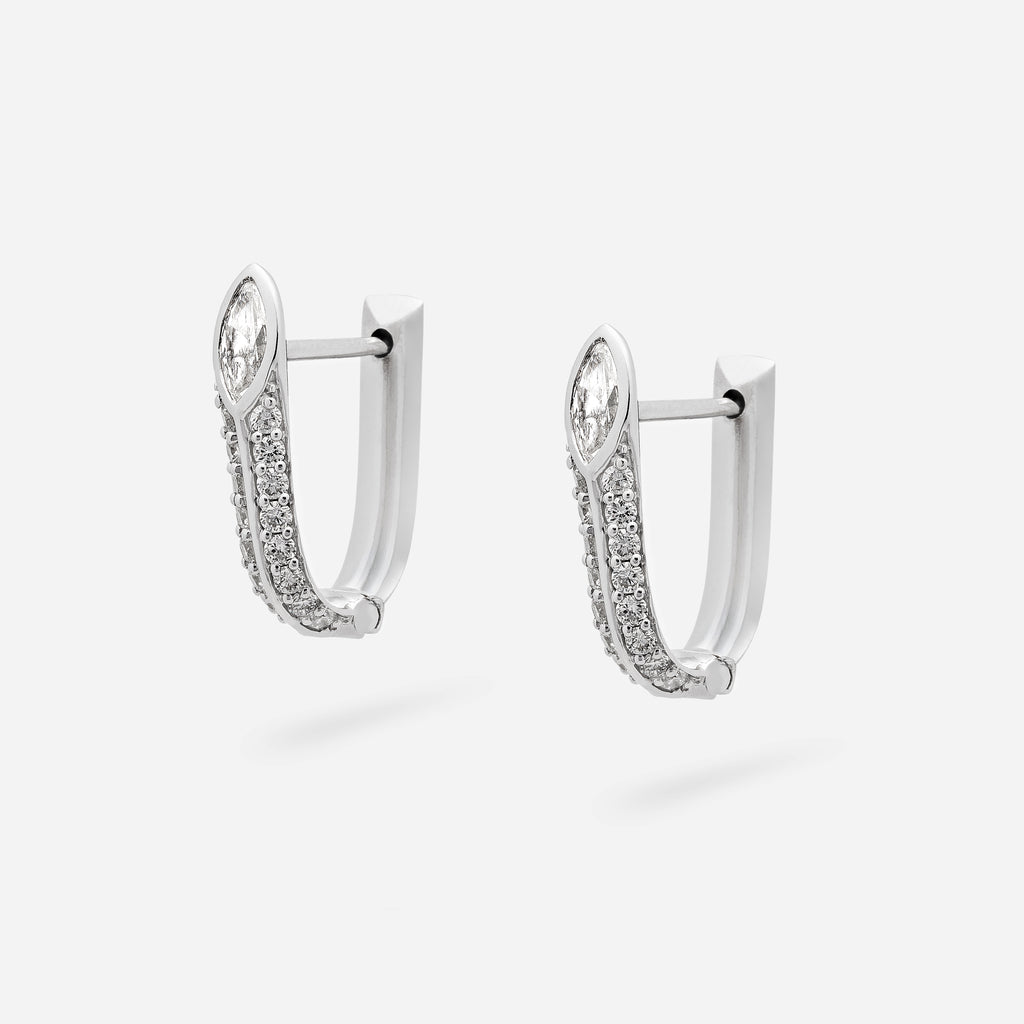 Ombré Earrings Pave