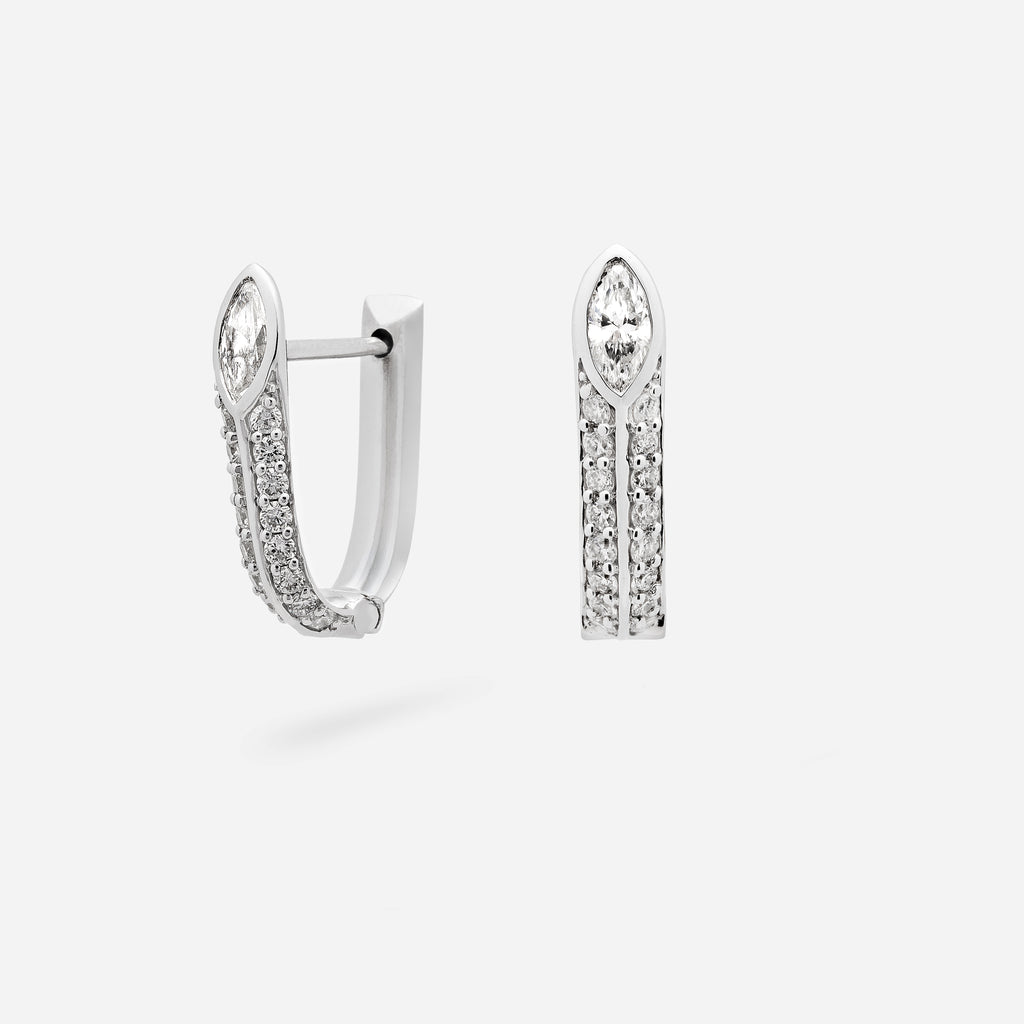 Ombré Earrings Pave