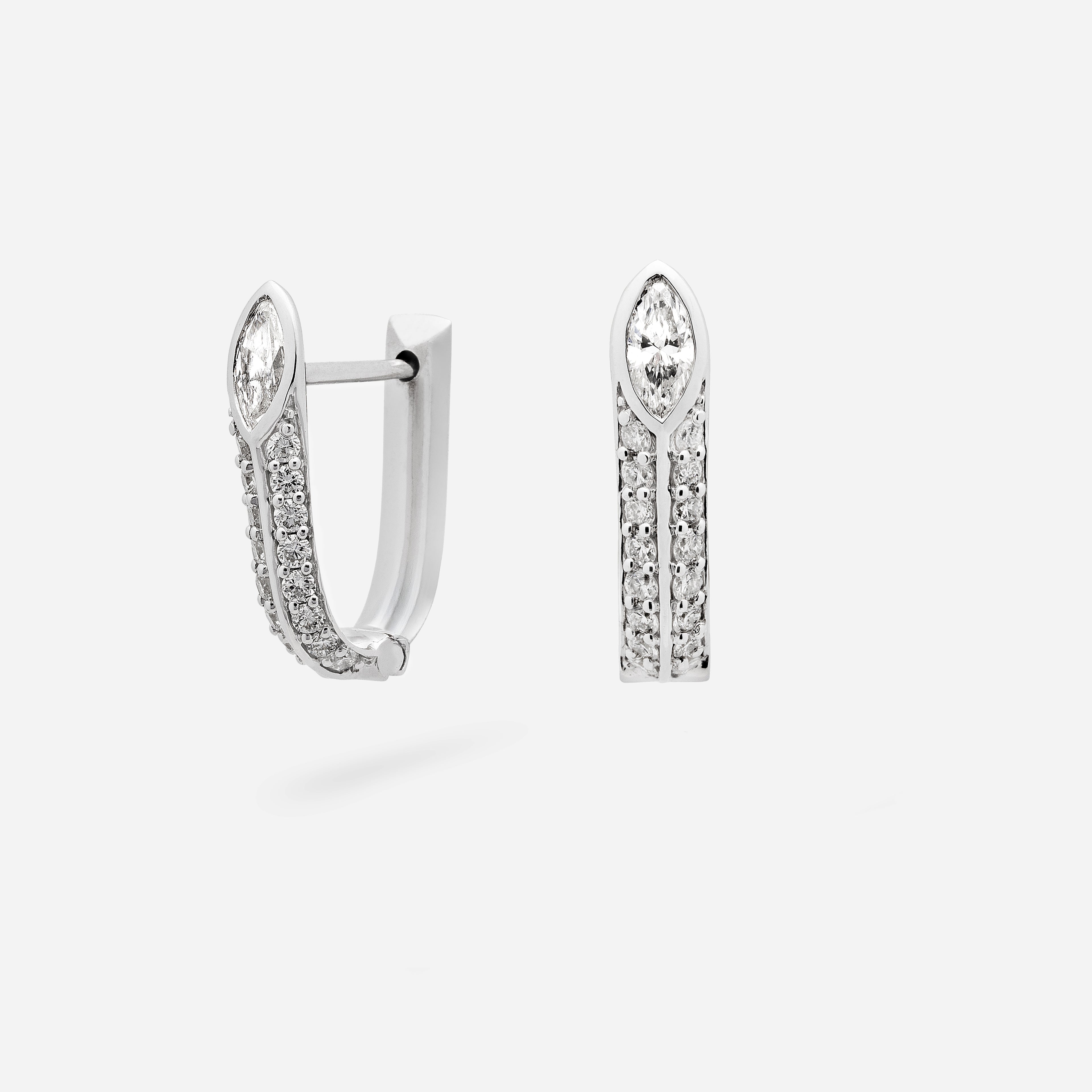 Ombré Earrings Pave