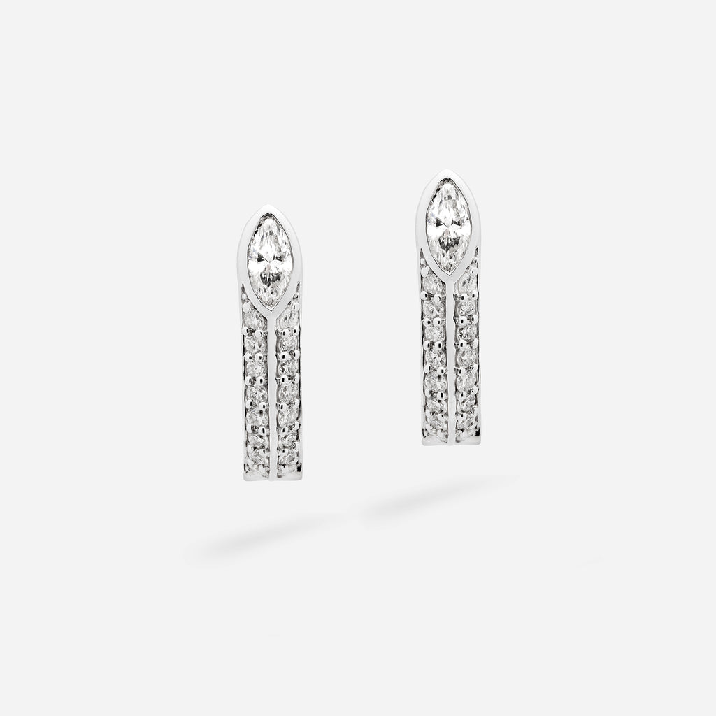 Ombré Earrings Pave