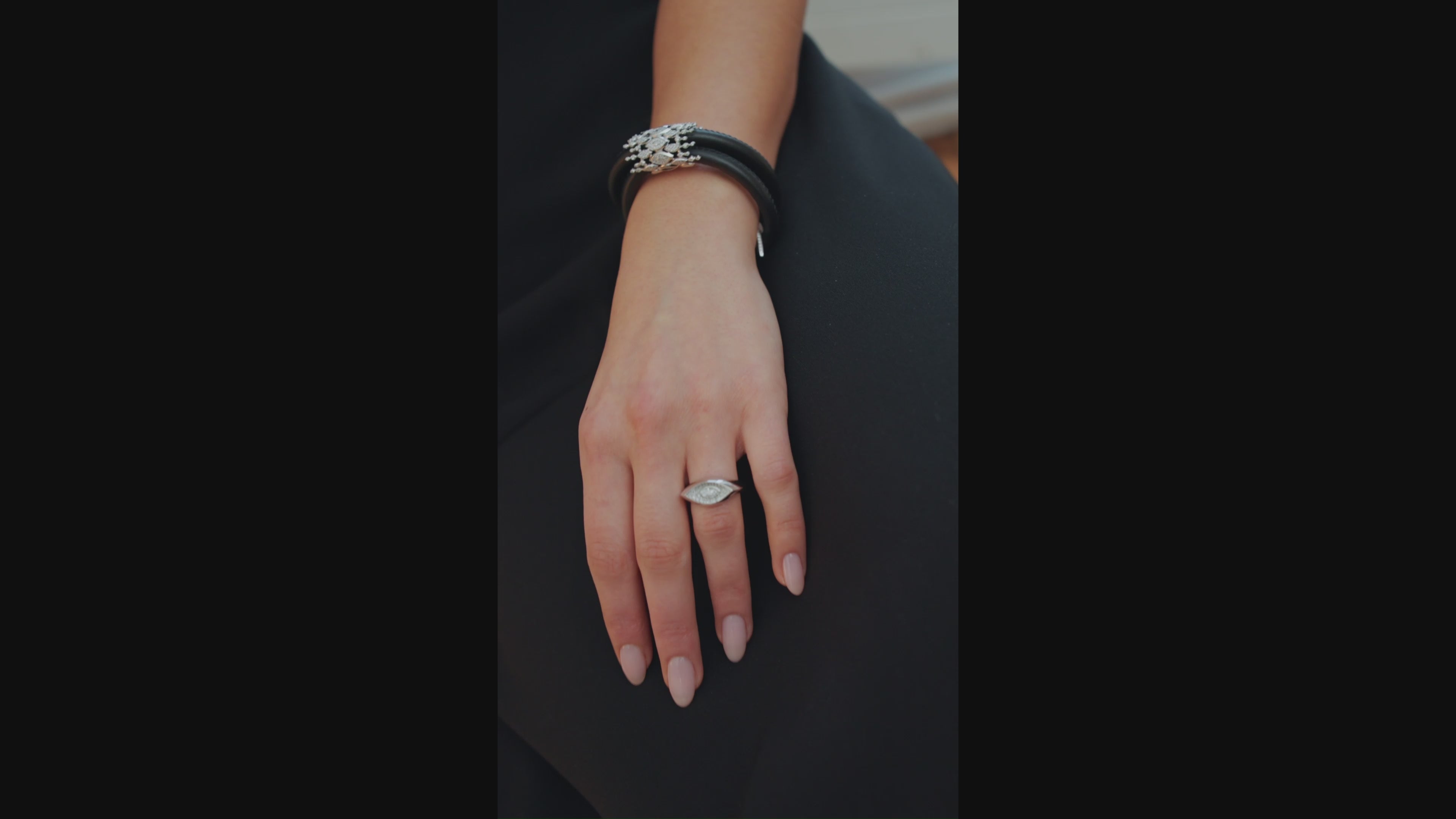 Leather Ombré Bracelet